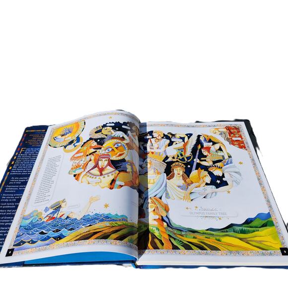 Treasury of Greek Mythology: Classic Stories Illustrated Hardcover - Picture 7 of 10